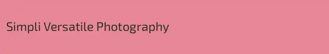 Simpli Versatile Photography